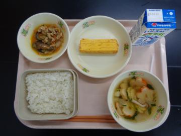 9月8日の学校給食（小学校A献立）の写真