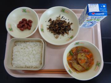 9月17日の学校給食（小学校A献立）の写真