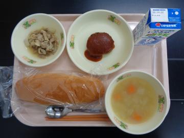 10月14日の学校給食（小学校A献立）の写真