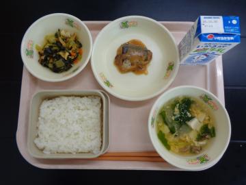 10月22日の学校給食（小学校A献立）の写真
