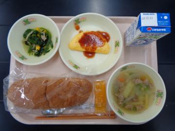 12月2日の学校給食（小学校A献立）の写真