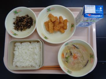 12月5日の学校給食（小学校A献立）の写真