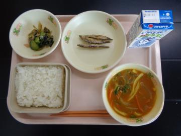 12月15日の学校給食（小学校A献立）の写真