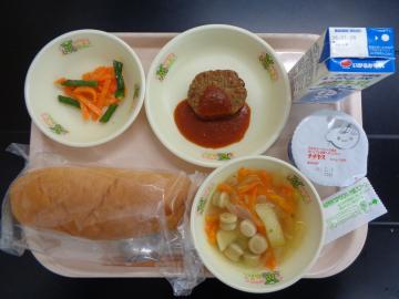 1月20日の学校給食（小学校A献立）の写真