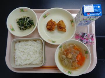 2月2日の学校給食（小学校A献立）の写真