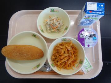 2月17日の学校給食（小学校A献立）の写真