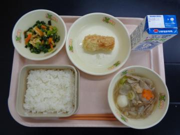 3月9日の学校給食（小学校A献立）の写真