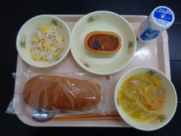 4月15日の学校給食（小学校B献立）の写真