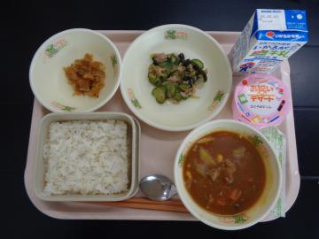 4月25日の学校給食（小学校B献立）の写真
