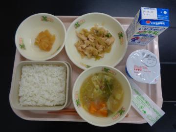 5月14日の学校給食（小学校B献立）の写真