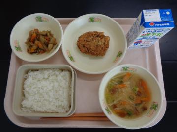 5月21日の学校給食（小学校B献立）の写真