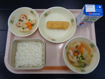 6月2日の学校給食（小学B献立）の写真