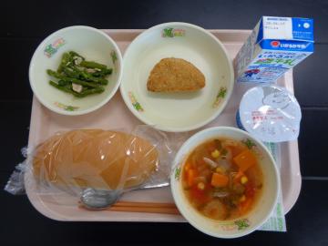 6月5日の学校給食（小学校B献立）の写真