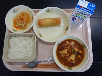 6月6日の学校給食（小学校B献立）の写真