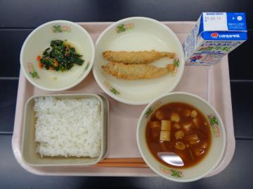 6月9日の学校給食（小学校B献立）の写真