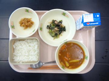 6月11日の学校給食（小学校B献立）の写真