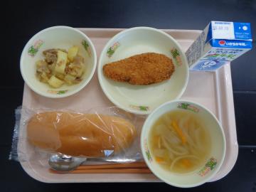 9月2日の学校給食（小学校B献立）の写真