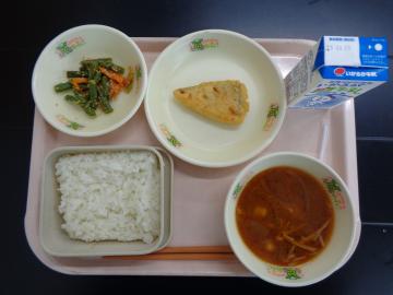 9月8日の学校給食（小学校B献立）の写真