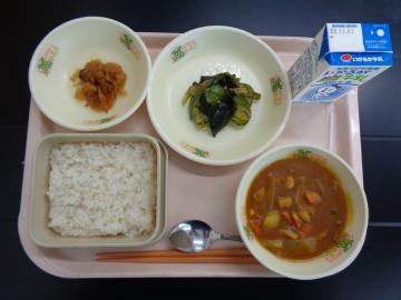 9月24日の学校給食（小学校B献立)の写真
