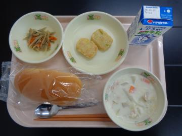 10月9日の学校給食（小学校B献立）の写真