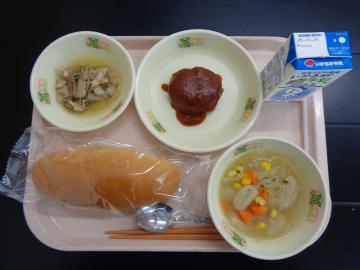 10月16日の学校給食（小学校B献立）の写真