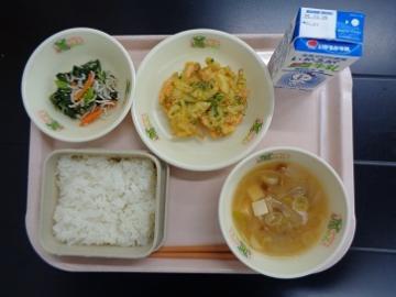 10月17日の学校給食（小学校B献立）の写真