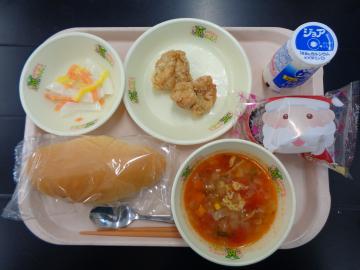 12月2日の学校給食（小学校B献立）の写真