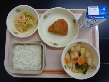 12月3日の学校給食（小学校B献立）の写真