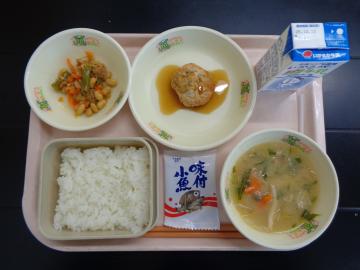 12月8日の学校給食（小学校B献立）の写真