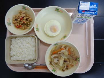 1月26日の学校給食（小学校B献立）の写真