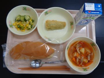 1月27日の学校給食（小学校B献立）の写真