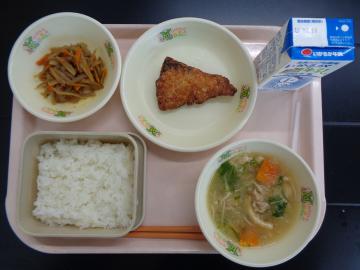 2月9日の学校給食（小学校B献立）の写真