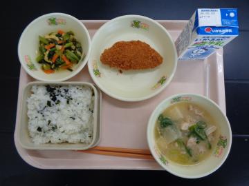 2月16日の学校給食（小学校B献立）の写真