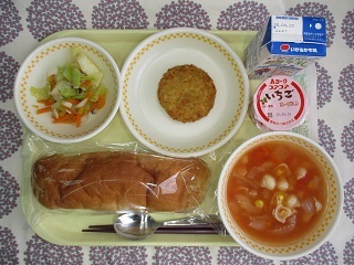 4月15日の学校給食(中学校献立)