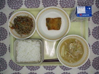 4月30日の学校給食(中学校献立)