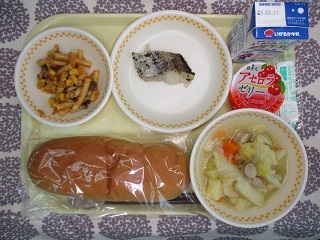 5月13日の学校給食(中学校献立)