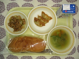 5月15日の学校給食(中学校献立)