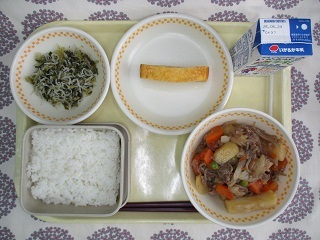 5月16日の学校給食(中学校献立)