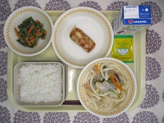 5月19日の学校給食(中学校献立)