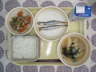 5月26日の学校給食(中学校献立)