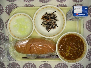 5月29日の学校給食(中学校献立)