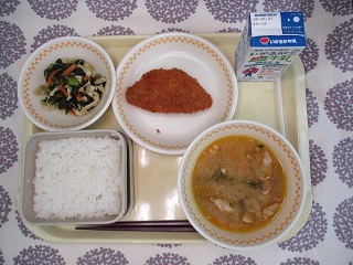 5月30日の学校給食(中学校献立)