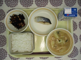 6月2日の学校給食(中学校献立)