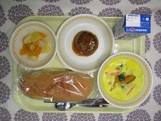 6月10日の学校給食(中学校献立)