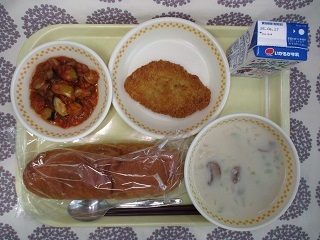 6月19日の学校給食(中学校献立)