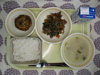6月20日の学校給食(中学校献立)