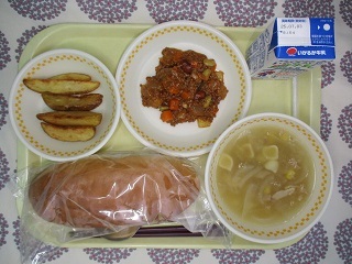 6月26日の学校給食(中学校献立)