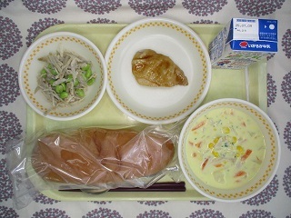 7月1日の学校給食(中学校献立)
