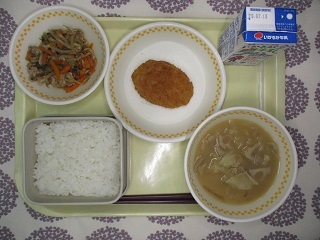 7月2日の学校給食(中学校献立)