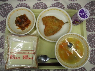 7月3日の学校給食(中学校献立)